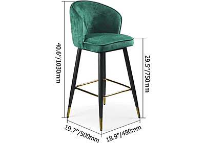 Vikinterio Swivel Adjustable Bar Stool