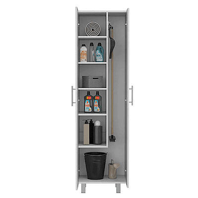 Vikinterio Broom Cabinet Pantry Cabinet Vikinterio Broom Cabinet Pantry Cabinet