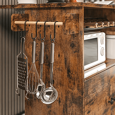 VIKINTERIO Wood Kitchen Island VIKINTERIO Wood Kitchen Island