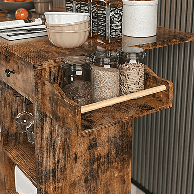 VIKINTERIO Wood Kitchen Island VIKINTERIO Wood Kitchen Island