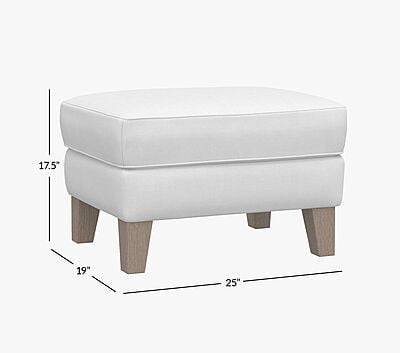 Vikinterio Wingback Rocking Chair with Puffy