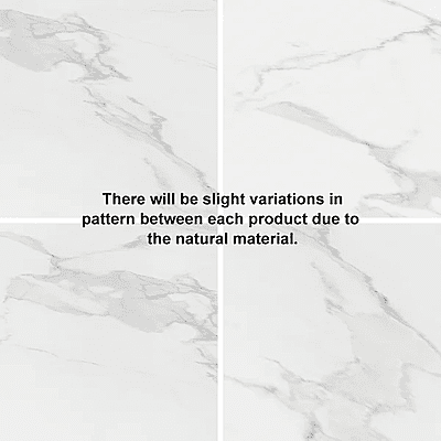 Vikinterio 55.1" Modern Marble Top Buffet & Sideboard