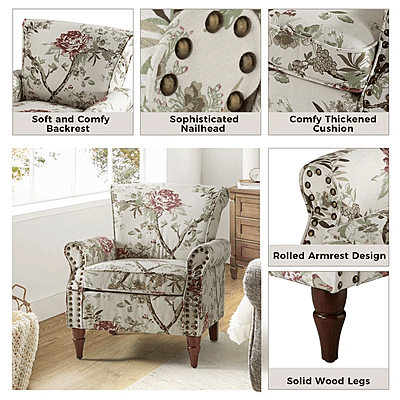 Vikinterio Modern Accent Chair for Living room