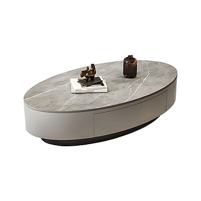 Vikinterio Legendary White Marble Top Coffee Table Vikinterio Legendary White Marble Top Coffee Table