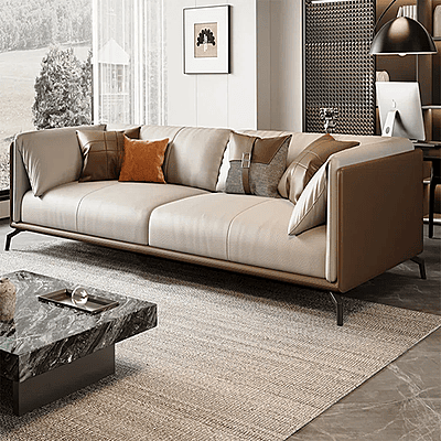 Vikinterio Calcutta 3 Seater Sofa