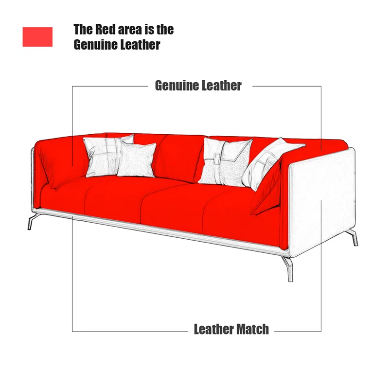 Vikinterio Calcutta 3 Seater Sofa
