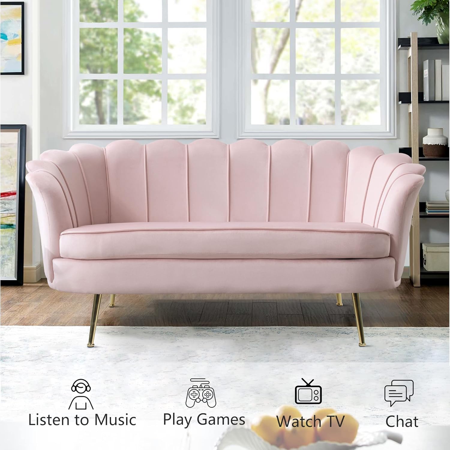 Customized Two Seater Sofa Set