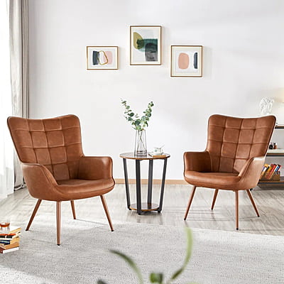 Vikinterio Butterfly Wingback Chair