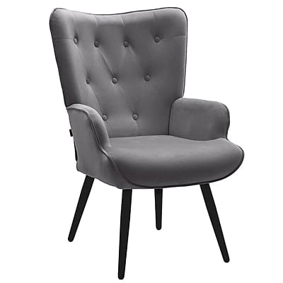 Vikinterio Upholstered Wingback Chair