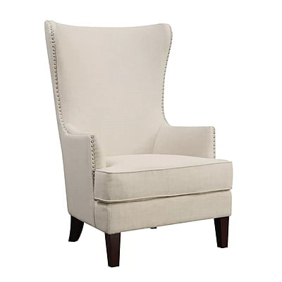 Vikinterio High back Upholstered Wingback Chair