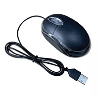 Zigdeal Vintage Optical Mouse – 1000 DPI | USB Wired | Classic Design | PC & Laptop Compatible