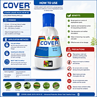 Dhanuka COVER LIQ® Insecticide (Chlorantraniliprole 18.5% w/w SC) – 30 ml | Vetrivel Agro Services