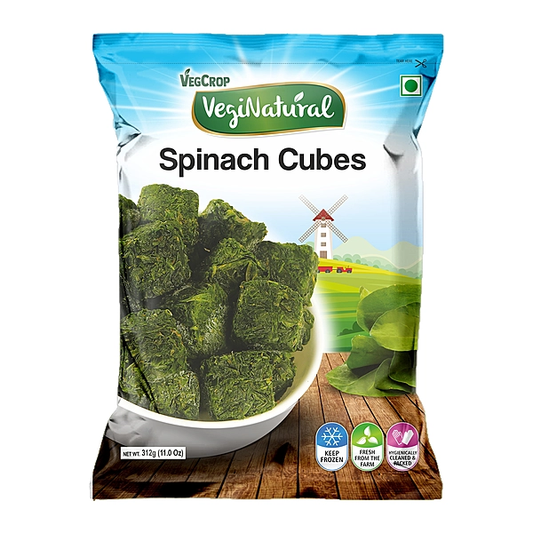 Frozen Spinach Cubes 1Kg