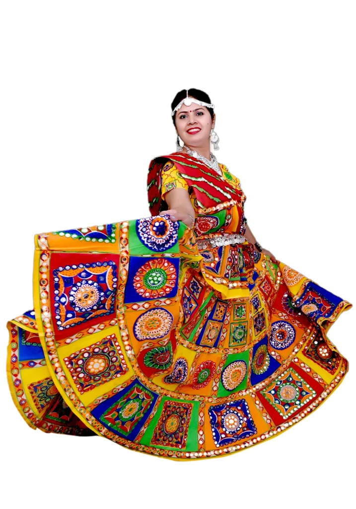 Women Garba Lehenga Choli Dress Women Garba Lehenga Choli Dress