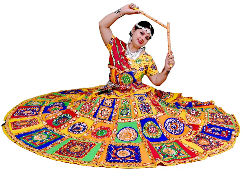 Women Garba Lehenga Choli Dress Women Garba Lehenga Choli Dress