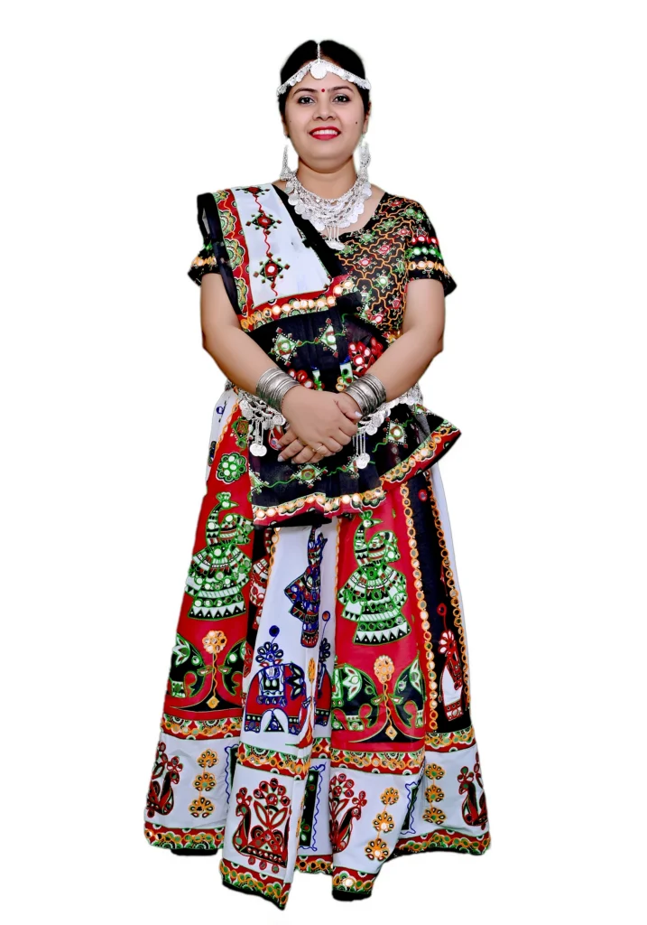 Women Garba Lehenga Choli Fancy Dress