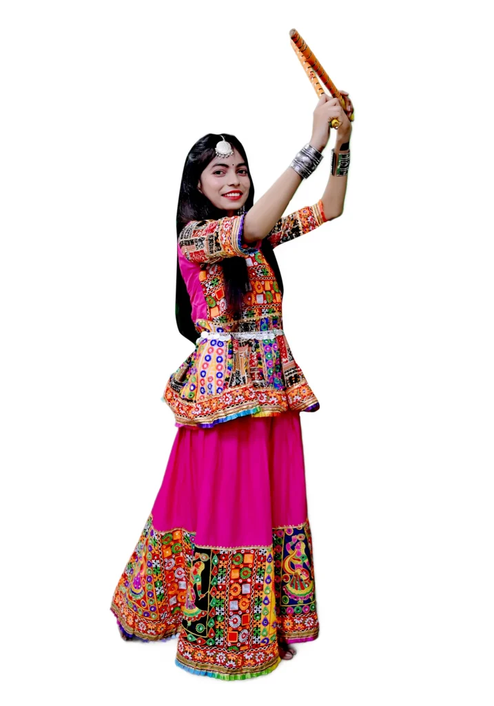 Garba Dance Lehenga Choli Costume Garba Dance Lehenga Choli Costume