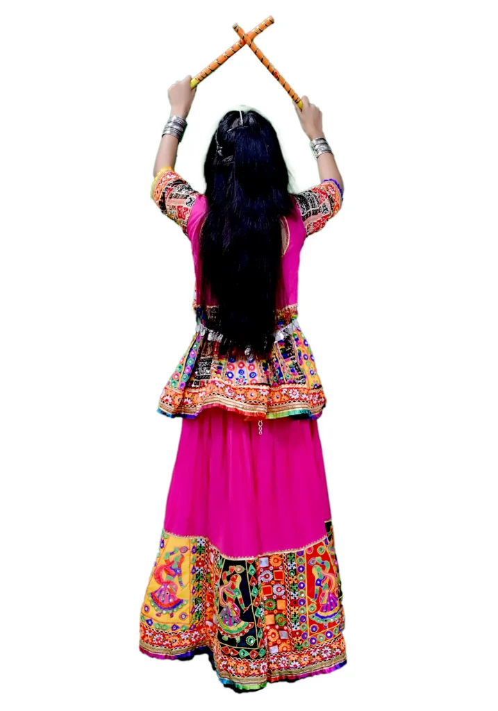 Garba Dance Lehenga Choli Costume Garba Dance Lehenga Choli Costume