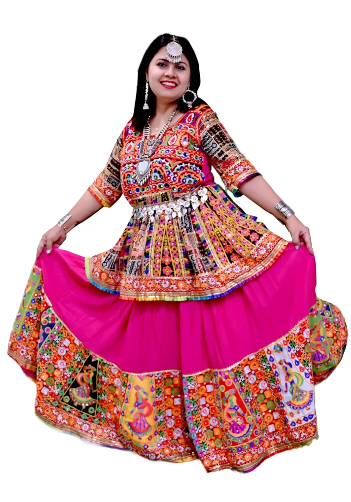 Lehenga Choli Garba Dance Costume For Women