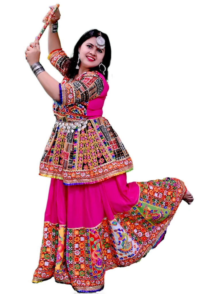 Lehenga Choli Garba Dance Costume For Women