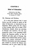 Ideal of Education