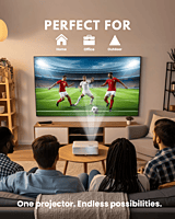 Multimedia Projector VP-611 Full HD 1920×1080, 8400 Lumens, 12000:1 Contrast, Wireless Miracast, HDMI x2, USB x2, AV Input, LED Lamp 50,000 Hours, Inbuilt Speaker Multimedia Projector VP-611 Full HD 1920×1080, 8400 Lumens, 12000:1 Contrast, Wireless Miracast, HDMI x2, USB x2, AV Input, LED Lamp 50,000 Hours, Inbuilt Speaker