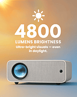 Multimedia Projector VP-611 Full HD 1920×1080, 8400 Lumens, 12000:1 Contrast, Wireless Miracast, HDMI x2, USB x2, AV Input, LED Lamp 50,000 Hours, Inbuilt Speaker Multimedia Projector VP-611 Full HD 1920×1080, 8400 Lumens, 12000:1 Contrast, Wireless Miracast, HDMI x2, USB x2, AV Input, LED Lamp 50,000 Hours, Inbuilt Speaker