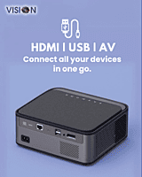 Projector VP-621 4K Android 11,000 Lumens, Full HD 1920×1280, Auto Focus, Keystone, Wireless Miracast, Bluetooth, 360° Flip, HDMI/USB/AV, Built-in Speaker Projector VP-621 4K Android 11,000 Lumens, Full HD 1920×1280, Auto Focus, Keystone, Wireless Miracast, Bluetooth, 360° Flip, HDMI/USB/AV, Built-in Speaker