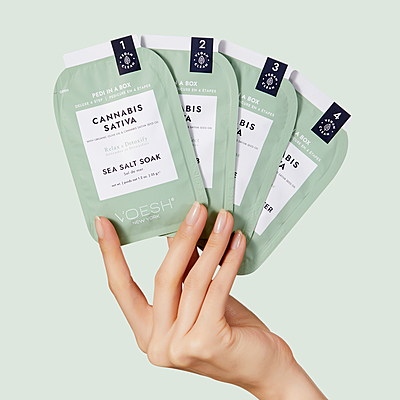 Pedi in a Box Deluxe 4 Step - Cannabis Sativa