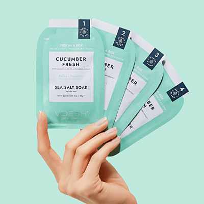 Pedi in a Box Deluxe 4 Step - Cucumber Fresh Pedi in a Box Deluxe 4 Step - Cucumber Fresh