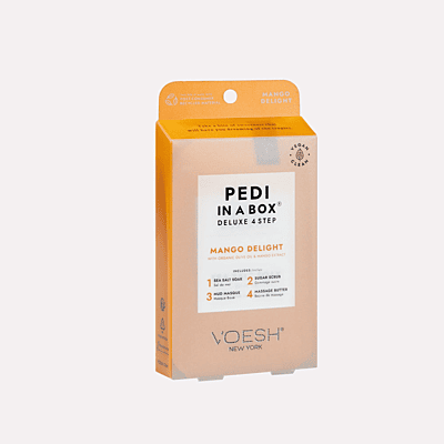 Pedi in a Box Deluxe 4 Step - Mango Delight Pedi in a Box Deluxe 4 Step - Mango Delight
