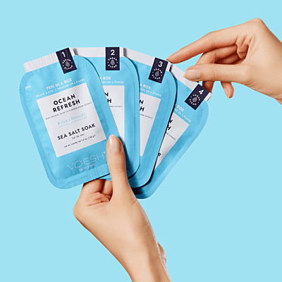 Pedi in a Box Deluxe 4 Step - Ocean Refresh Pedi in a Box Deluxe 4 Step - Ocean Refresh