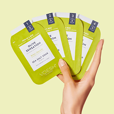 Pedi in a Box Deluxe 4 Step - Olive Sensation Pedi in a Box Deluxe 4 Step - Olive Sensation