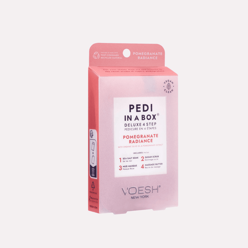 Pedi in a Box Deluxe 4 Step - Pomegrante Radiant