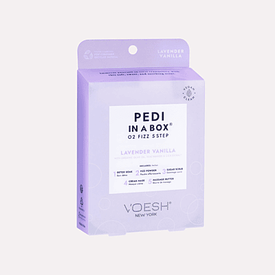 Pedi in a Box O2 Fizz 5 Step - Lavender Vanilla Pedi in a Box O2 Fizz 5 Step - Lavender Vanilla