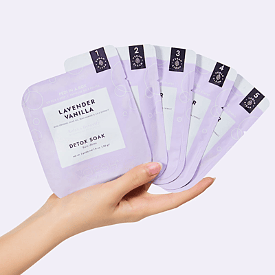 Pedi in a Box O2 Fizz 5 Step - Lavender Vanilla Pedi in a Box O2 Fizz 5 Step - Lavender Vanilla