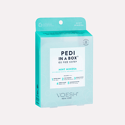 Pedi in a Box O2 Fizz 5 Step - Mint Mimosa Pedi in a Box O2 Fizz 5 Step - Mint Mimosa
