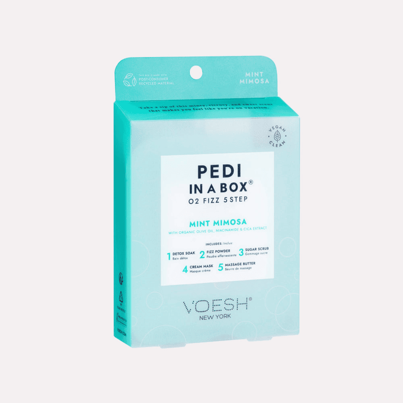 Pedi in a Box O2 Fizz 5 Step - Mint Mimosa Pedi in a Box O2 Fizz 5 Step - Mint Mimosa