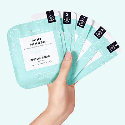 Pedi in a Box O2 Fizz 5 Step - Mint Mimosa Pedi in a Box O2 Fizz 5 Step - Mint Mimosa