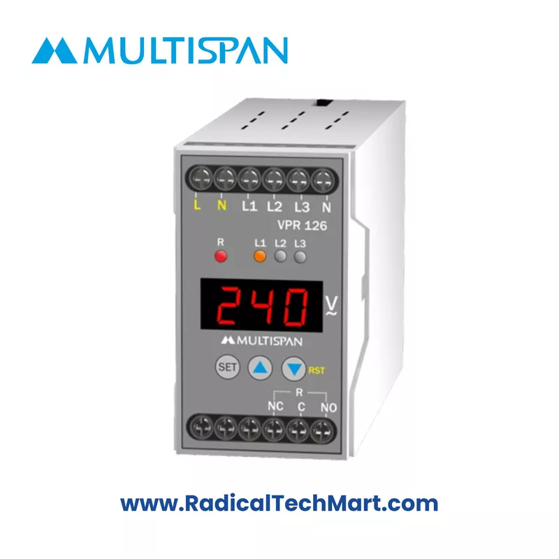 VPR-126-A2-00 Voltage Protection Relay with LED Display