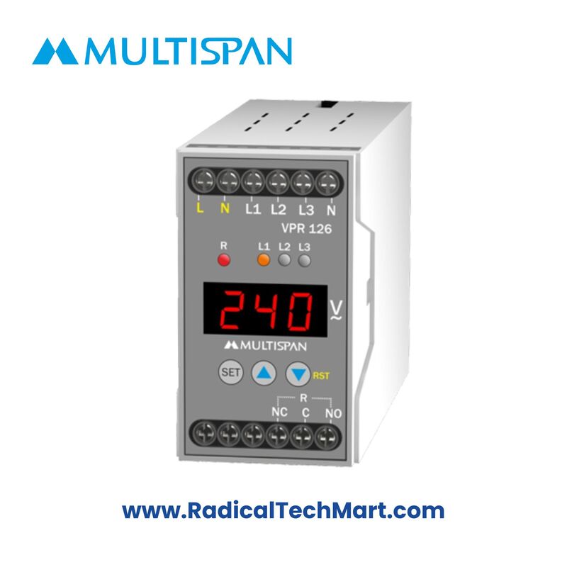 VPR-126-A2-00 Voltage Protection Relay with LED Display