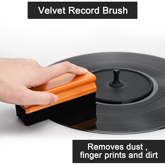 VAC - Vinyl Record Cleaning Velvet Brush- VRC-VB VAC - Vinyl Record Cleaning Velvet Brush- VRC-VB