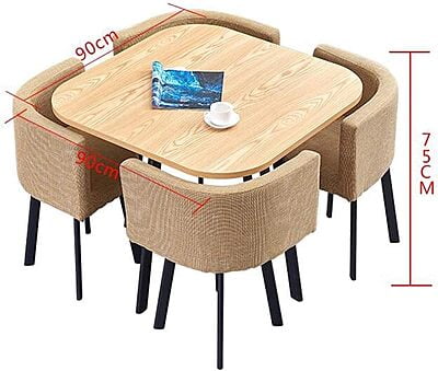 VIKINTERIO Maxico Space Saving Four Seater DIning Table VASQF_A VIKINTERIO Maxico Space Saving Four Seater DIning Table VASQF_A