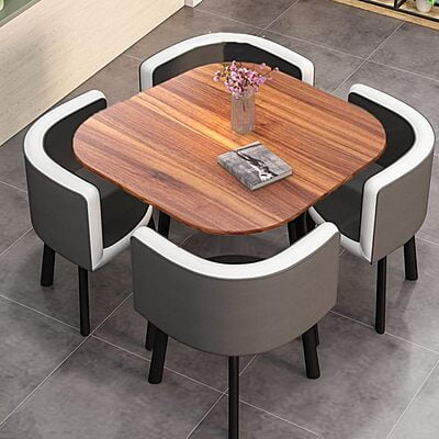 VIKINTERIO Maxico Space Saving Four Seater DIning Table VASQF_A VIKINTERIO Maxico Space Saving Four Seater DIning Table VASQF_A