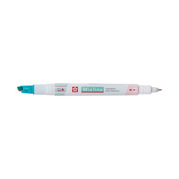 Sakura Crepas Mixline Twin Highlighter Pen Blue Green