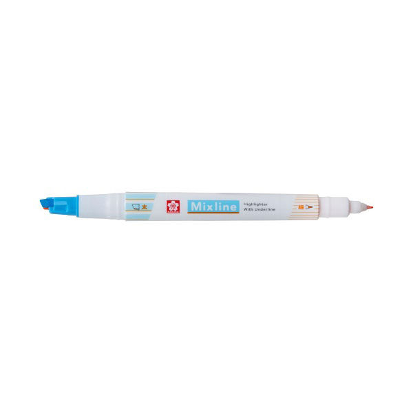 Sakura Crepas Mixline Twin Highlighter Pen Blue
