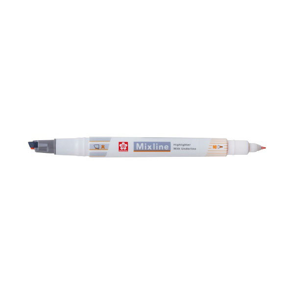 Sakura Crepas Mixline Twin Highlighter Pen Gray