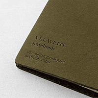 Vel Write-Notebook Olive Regular size