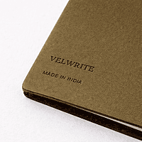 Vel Write-Notebook Olive Regular size