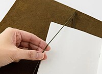 Vel Write-Notebook Olive Regular size